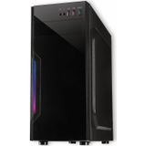 B-42 - Midi-Tower - RGB - Zwart - Acryl Paneel