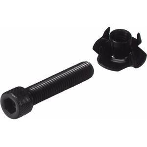 Monacor LS bevestigingsset 8 stuks elk, Luidsprekeronderdelen, Zwart