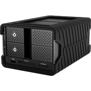 Glyph Blackbox PRO RAID 8TB met hub, Enterprise Class, USB-C (3.1, Gen 2) (8 TB), Externe harde schijf, Zwart