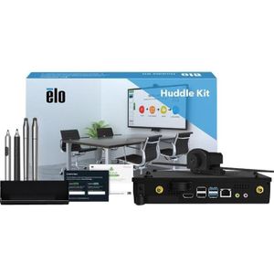 ēlo Elo Huddle Kit met i5 Win 10 (256 GB, 16 GB, Intel Core i5-7500T), PC, Wit