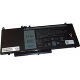 V7 Laptop batterij (komt overeen met: Dell 451-BBLN, Dell G5M10) (4 Cellen, 6450 mAh), Notebook batterij, Zwart