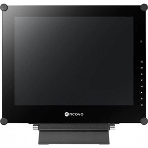 AG neovo X15E 15IN 1024/768 300CD (1024 x 768 pixels, 15""), Monitor, Zwart