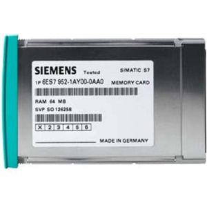 Siemens - S7 Geheugenkaart - FEPROM - 64MB - Lange Uitvoering - 64000 kByte