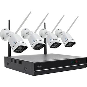 PNI House WiFi660 - Bewakingskit - 4 Camera's - Draadloos - NVR