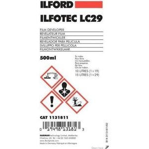 Ilford ILFOTEC LC-29 DEV (Negatieve ontwikkelaar), Analoge filmverwerking, Zwart