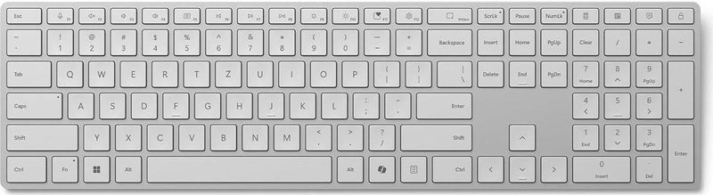Microsoft - Oppervlaktetoetsenbord - QWERTZ - Slank Design - Compatibel met Surface
