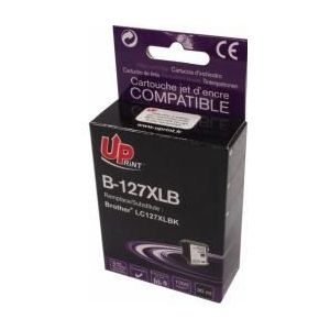 Print, Inkt, Printer accessories Uprint Tintes kārtridžs UPrint Brother LC127XLB Black