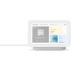 Google Nest Hub (Gen 2) (Google Assistent), Slimme luidsprekers, Wit
