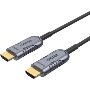 Unitek C11028DGY Optische Kabel HDMI 5m (5 m, HDMI), Videokabel