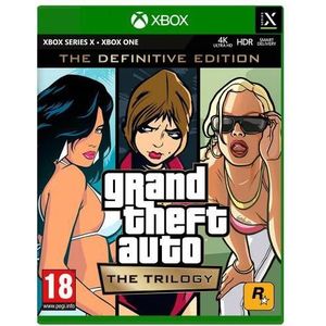 Rockstar, Grand Theft Auto The Trilogy - The Definitive Edition, 103383, Zwart