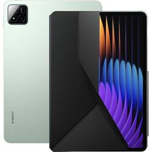 Xiaomi Pad 7 112 inch tablet 8 128 G official cover 8850 mAh battery 45 W HyperCharge HyperAI green (11.20", 128 GB, Groen), Tablet, Groen