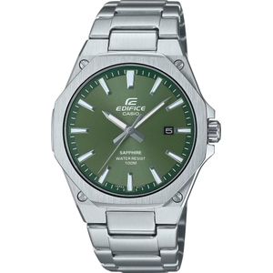 Casio, Horloge, EFR-S108D-3AVUEF, Zilver, (Analoog horloge, 40 mm)