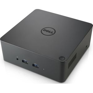 Dell TB16, Bedraad, Thunderbolt 3 (Docking Port), Docking station + USB-hub, Zwart