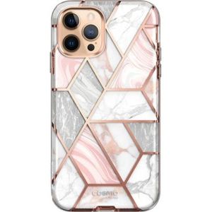 i-Blason Cosmo beschermhoesje voor mobiele telefoon (6,68 inch) (iPhone 12 Pro Max), Smartphonehoes, Roze