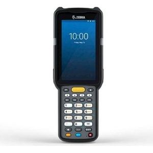 Zebra MC3300x Handheld Mobiele Computer 10,2 cm (4 inch) 800 x 480 pixel Touchscreen 375 g Zwart (1D streepjescodes), Barcode scanner, Zwart
