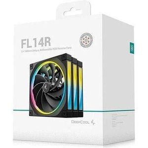 Deepcool "140mm FL14R 3IN1 Black" (140 mm), PC ventilator, Zwart