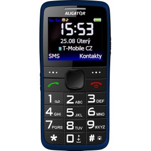 Aligator A675BL (2.20", 2G), Sleutel mobiele telefoon, Blauw