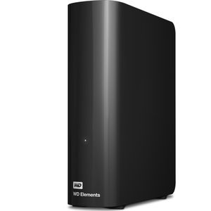 WD Elementen Desktop (4 TB), Externe harde schijf, Zwart