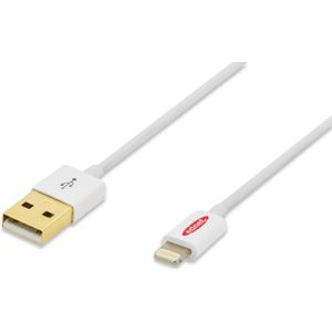 ednet Lightning oplaadkabel (1 m, USB 2.0), USB-kabel