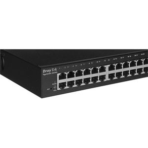 Draytek VigorSwitch G2540x (54 ports), Netwerkschakelaar, Grijs