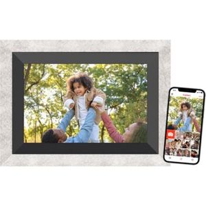 BRAUN - DigiFrame 10B - Digitale Fotolijst - Wit - 10,1 Inch - 32 GB