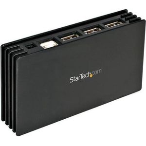 StarTech.com ST7202USBGB interface hub USB 2.0 480 Mbit/s Zwart