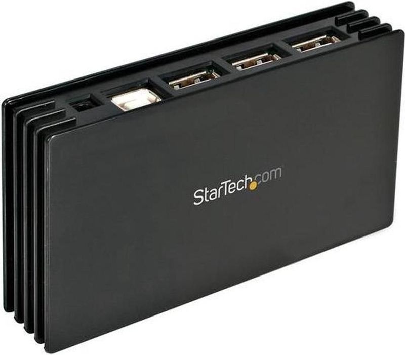 StarTech.com ST7202USBGB interface hub USB 2.0 480 Mbit/s Zwart