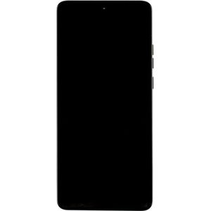 Motorola Edge 40 Neo LCD-scherm + Touch Unit + Front Cover Black Beauty (Service Pack) (Scherm), Onderdelen voor mobiele apparaten, Zwart