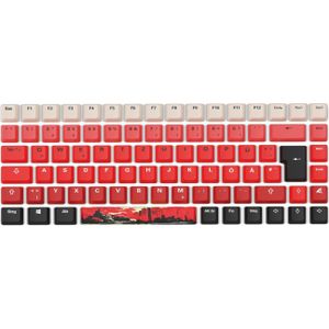 Sharkoon SKILLER SGK50 S3 Ontwerpbundel D3 (DE), Toetsenbord, Rood