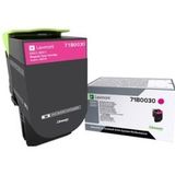 Lexmark 71B0030 tonercartridge 1 stuk(s) Origineel Magenta