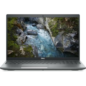 Dell Notebook 15,6" FHD Precision 3590 (15.60", 512 GB, 16 GB, FR, Intel Core Ultra 7 155H), Notebook, Grijs
