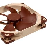 Noctua NOC-NF-A14-ULN hardwarekoeling Computer behuizing Ventilator 14 cm Beige, Bruin 1 stuk(s)