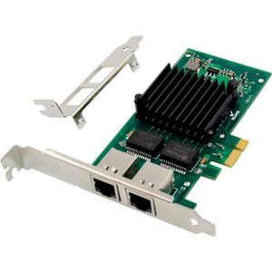 MicroConnect 2 port RJ45 network card (PCI-E x1), Netwerkkaarten