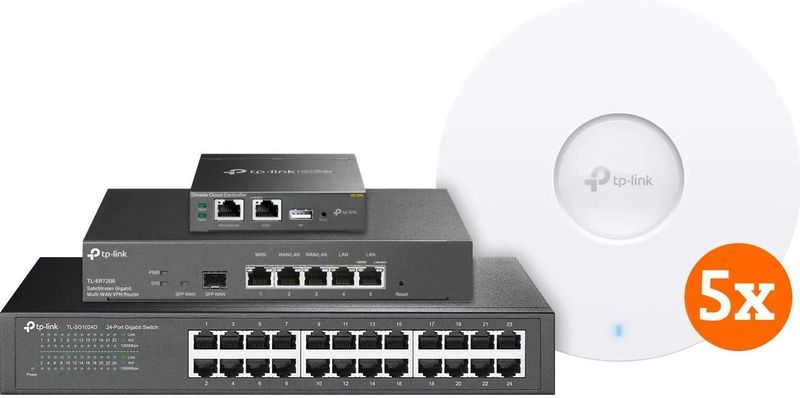 TP-Link - Omada ER7206 - Router - Businessklasse - Voor Grote Ondernemingen