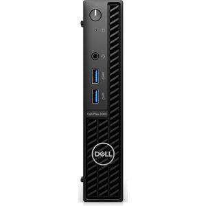 Dell UC DELL OPTIPLEX 3000 MFF (Intel Core i3-12100T, 8 GB, 256 GB, SSD), PC, Zwart
