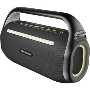 HiFuture - Music Box 100 - Bluetooth Muziekspeaker - Inclusief Microfoons
