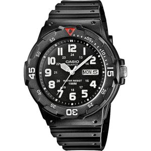 Casio, Horloge, MRW-200H-1BVEG, Zwart, (Analoog horloge, 44 mm)