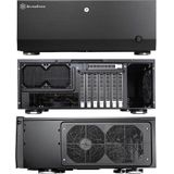 Silverstone - Grandia GD07 - PC-behuizing - Zwart - Zonder voeding