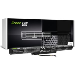 GreenCell PRO Laptop Batterij L14L4A01 voor Lenovo Z51 Z51-70 - 14.4V - 2600mAh (4 Cellen, 2600 mAh), Notebook batterij, Groen