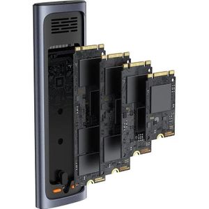 Baseus - M2 SSD-behuizing - Sneller - USB C 3.2 Gen 2 - 8 TB opslaguitbreiding