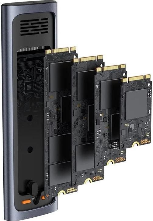 Baseus - M2 SSD-behuizing - Sneller - USB C 3.2 Gen 2 - 8 TB opslaguitbreiding