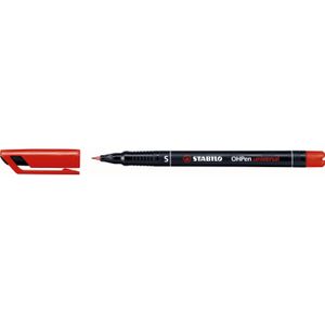 STABILO, Marker, OHPen universele folie stift permanent (Rood, 1, 0.40 mm)