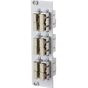 Metz Onbekend Connect frontpaneel OpDAT REGpro 15024AC206-E 6xSC-D MM OpDat patchpaneel glasvezel, Server accessoires, Grijs