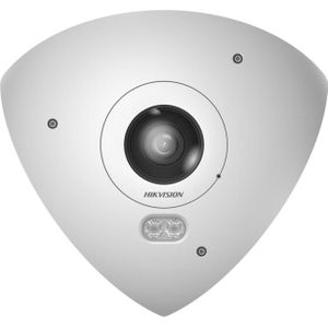 Hikvision DS-2CD6W65G1-IVS(1,16 mm Fisheye 4MP DeepinView (2560 x 2560 pixels), Netwerkcamera, Wit
