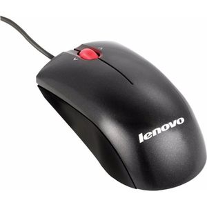 Lenovo - M713B - Muis - Zwart - Bedraad