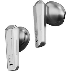 Wekome Draadloze hoofdtelefoon Bluetooth V5.3 TWS Grijs (4.50 h, Draadloze), Koptelefoon, Grijs