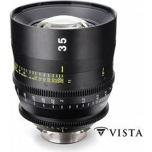 Tokina VISTA 35MM T1.5 CINEMA PL (Arri PL, Volledig formaat), Objectief, Zwart