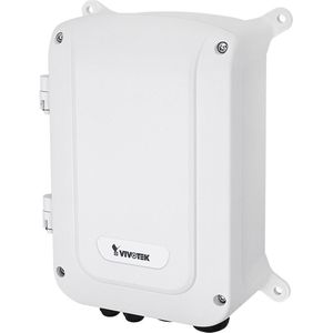 Vivotek AW-GET-083A-120 PoE schakelaar voor buiten 120W (8 ports), Netwerkschakelaar, Wit