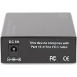 Digitus - Dn-82124 - Glasvezelconverter - Gigabit Media Converter - Multimode naar Singlemode SC - Golflengte 850nm, 1310nm - Bereik tot 20km