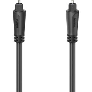 Hama Audio-glasvezelkabel, ODT-stekker (Toslink), 1,5 m (1.50 m, Optische), Audiokabel